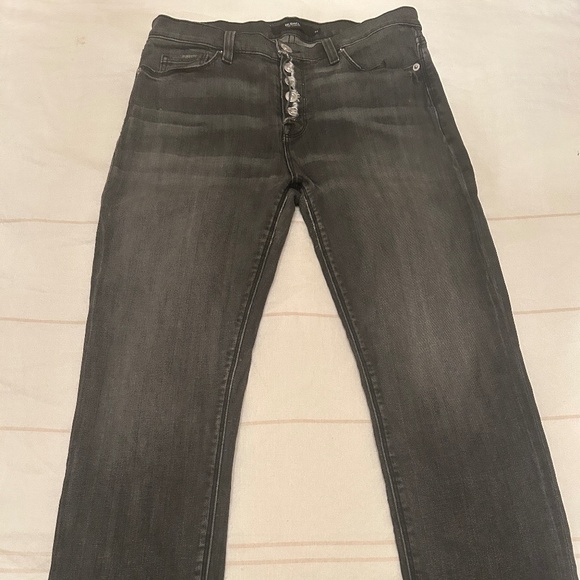 Hudson Nico Skinny Jean in Charcoal - Picture 1 of 3